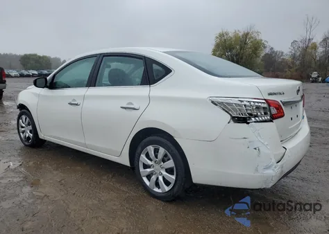 2014 Nissan Sentra S z USA, uszkodzony, nr VIN 3N1AB7AP2EL653025